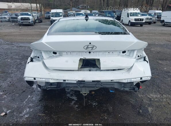 KMHLL4DG5SU862057 2025 HYUNDAI ELANTRA White Դիմացի տեսք
