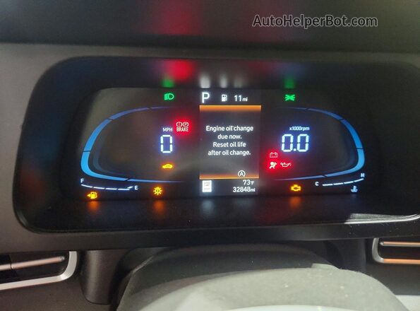 KMHLL4DG6RU636443 2024 HYUNDAI ELANTRA Gray Vista del cuadro de instrumentos