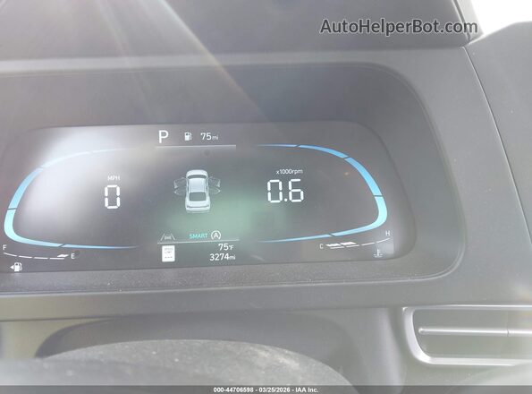 KMHLL4DG7SU991790 2025 HYUNDAI ELANTRA Blue Вид задніх сидінь