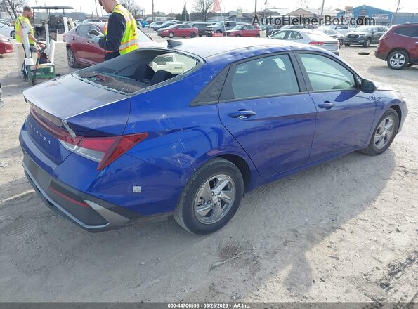KMHLL4DG7SU991790 2025 HYUNDAI ELANTRA Blue Задня права чверть