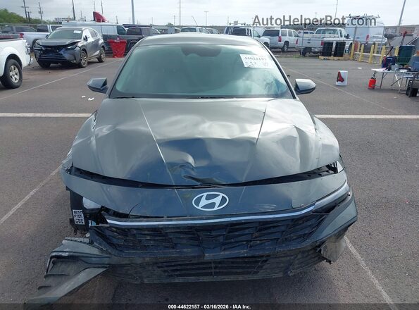 KMHLL4DG8SU870945 2025 HYUNDAI ELANTRA Gray Вид спереду