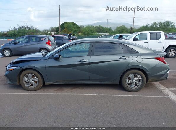 KMHLL4DG8SU870945 2025 HYUNDAI ELANTRA Gray Вид задньої частини салону