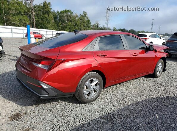 KMHLL4DG9RU667802 2024 HYUNDAI ELANTRA Red Задня права чверть