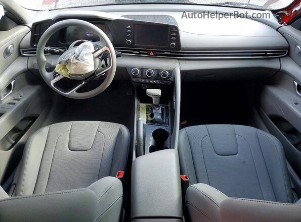 KMHLL4DG9RU667802 2024 HYUNDAI ELANTRA Red Вид панелі приладів