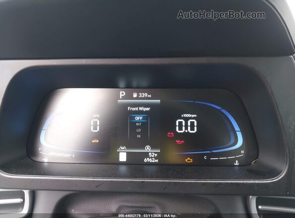 KMHLL4DG9SU958063 2025 HYUNDAI ELANTRA Gray უკანა სავარძლების ხედი