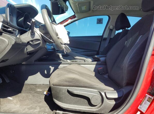 KMHLM4AG3MU065729 2021 HYUNDAI ELANTRA Red Front interior view