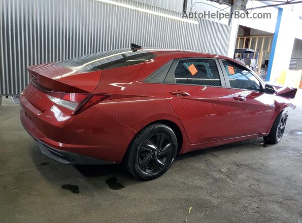 KMHLM4AG3MU065729 2021 HYUNDAI ELANTRA Red Rear right
