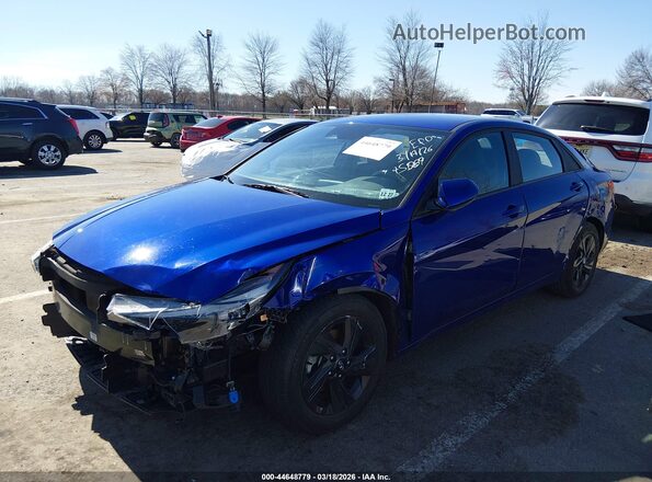 KMHLM4AG3PU445089 2023 HYUNDAI ELANTRA Blue 