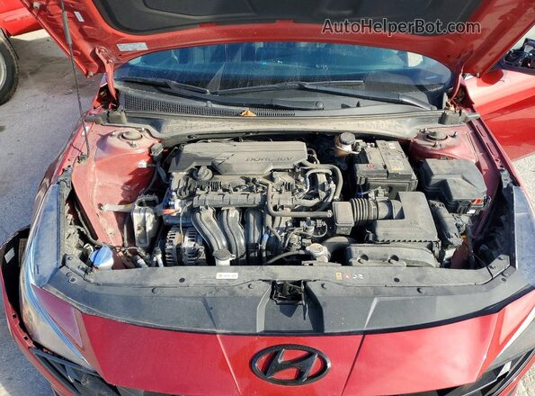 KMHLM4AG7PU610206 2023 HYUNDAI ELANTRA Red 