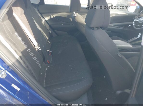 KMHLM4AG8MU093185 2021 HYUNDAI ELANTRA Blue VIN კოდის სტიკერის ხედი