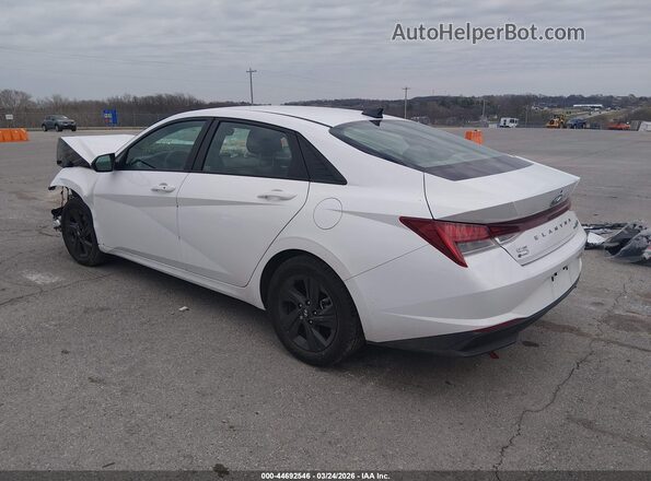 KMHLM4AJ2MU008840 2021 HYUNDAI ELANTRA HYBRID Белый Задняя левая четверть