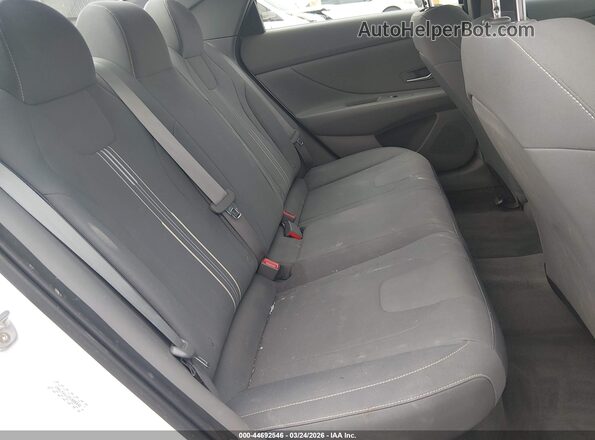 KMHLM4AJ2MU008840 2021 HYUNDAI ELANTRA HYBRID Белый Вид наклейки с VIN-кодом