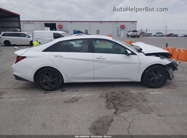 KMHLM4AJ2MU008840 2021 HYUNDAI ELANTRA HYBRID Белый Панорамный вид салона 360°