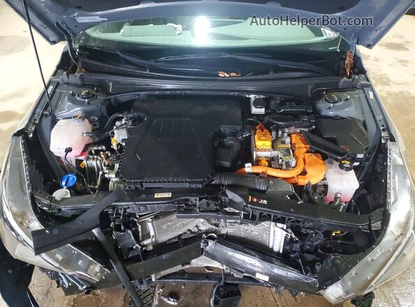 KMHLM4AJ6MU005004 2021 HYUNDAI ELANTRA Gray Вид задньої частини салону