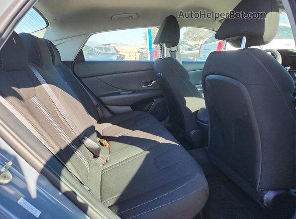 KMHLM4AJ6MU012728 2021 HYUNDAI ELANTRA Charcoal Widok tylnych siedzeń