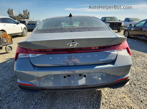 KMHLM4AJ6MU012728 2021 HYUNDAI ELANTRA Charcoal Widok z tyłu