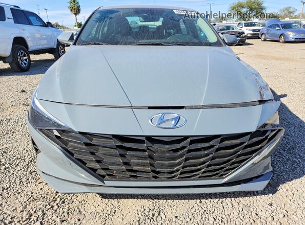 KMHLM4AJ6MU012728 2021 HYUNDAI ELANTRA Charcoal Widok z przodu
