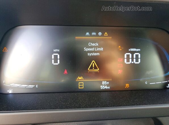 KMHLM4DG2TU103803 2026 HYUNDAI ELANTRA Белый Вид щитка приборов