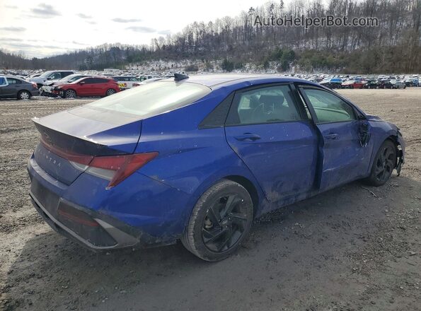 KMHLM4DG7TU121102 2026 HYUNDAI ELANTRA Синий Задняя правая четверть