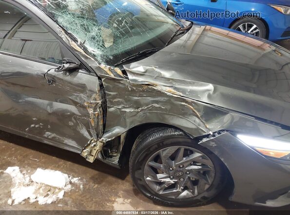 KMHLM4DJ8SU153650 2025 HYUNDAI ELANTRA HYBRID Gray 