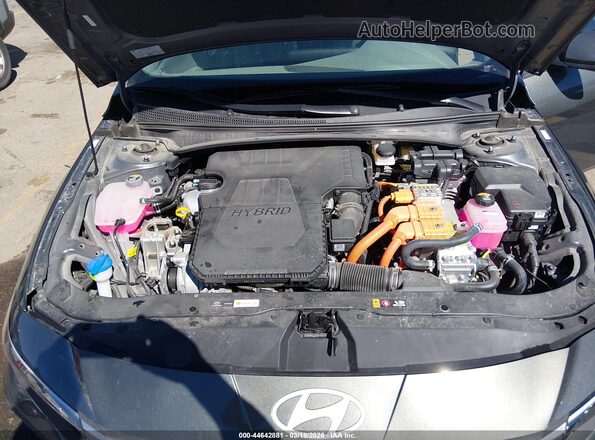 KMHLM4DJ3SU131913 2025 HYUNDAI ELANTRA HYBRID Gray Rear view