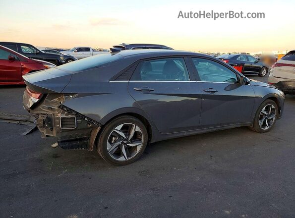 KMHLN4AJ7PU078447 2023 HYUNDAI ELANTRA Gray 