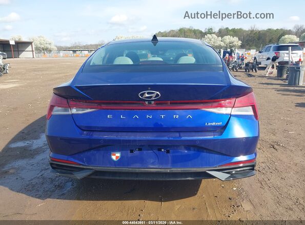 KMHLP4AG4MU090341 2021 HYUNDAI ELANTRA Blue 