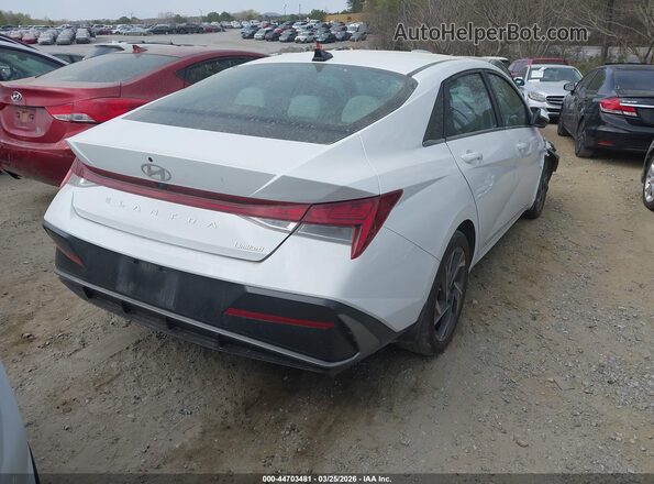 KMHLP4DG3SU888810 2025 HYUNDAI ELANTRA White Հետևի աջ