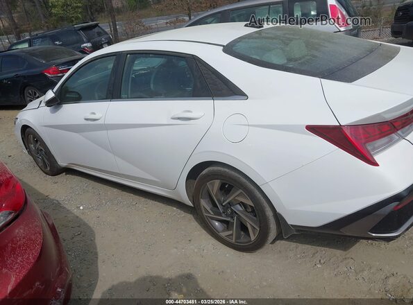 KMHLP4DG3SU888810 2025 HYUNDAI ELANTRA White 