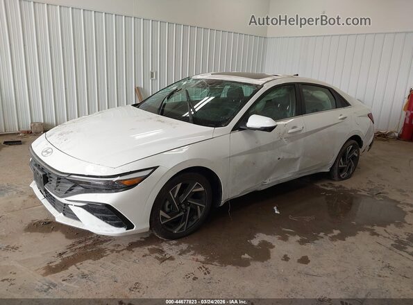 KMHLP4DG5RU678770 2024 HYUNDAI ELANTRA White Przód lewy
