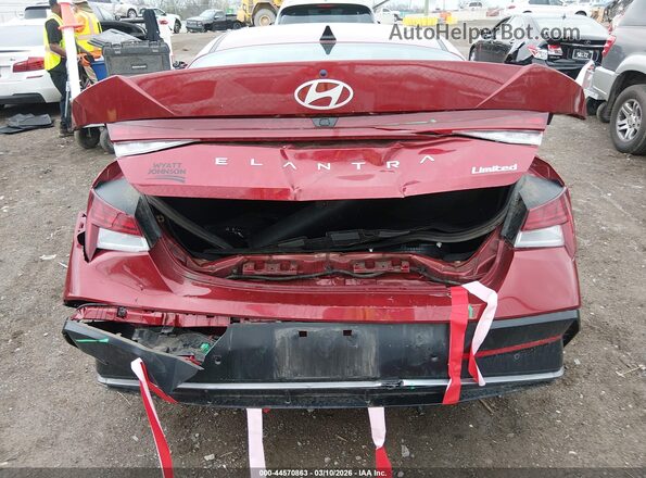 KMHLP4DGXRU756315 2024 HYUNDAI ELANTRA Maroon 