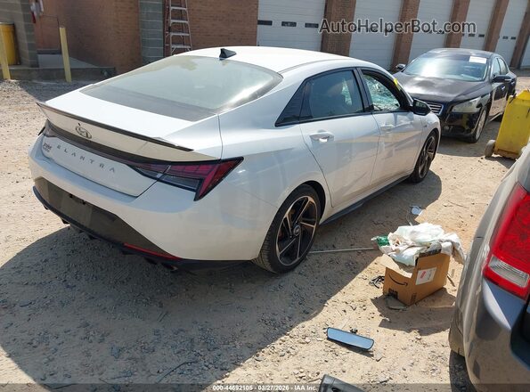 KMHLR4AF1MU117335 2021 HYUNDAI ELANTRA White Հետևի աջ