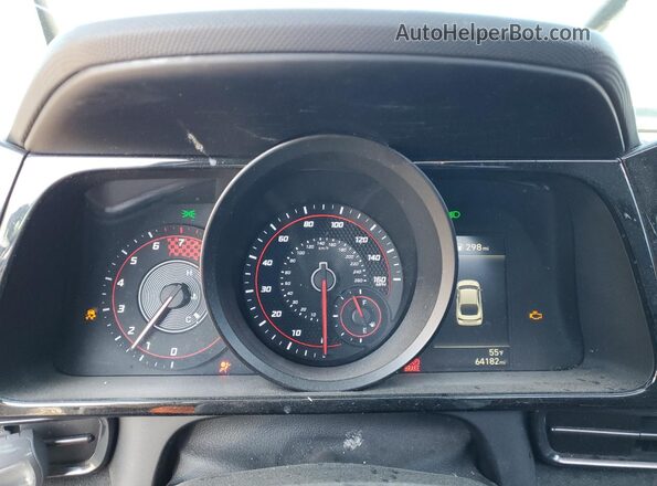 KMHLR4AF1MU189247 2021 HYUNDAI ELANTRA White Սարքավորումների վահանակի տեսք