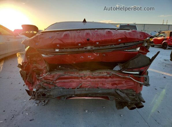 KMHLR4AF8MU191139 2021 HYUNDAI ELANTRA Red Rear view