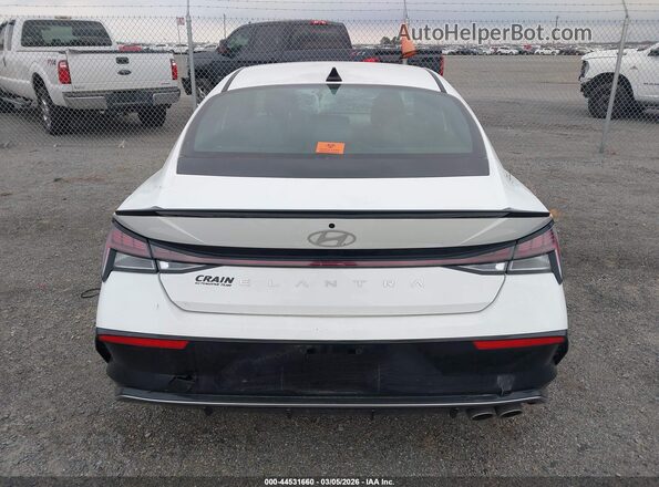 KMHLR4DF4RU822973 2024 HYUNDAI ELANTRA Белый 