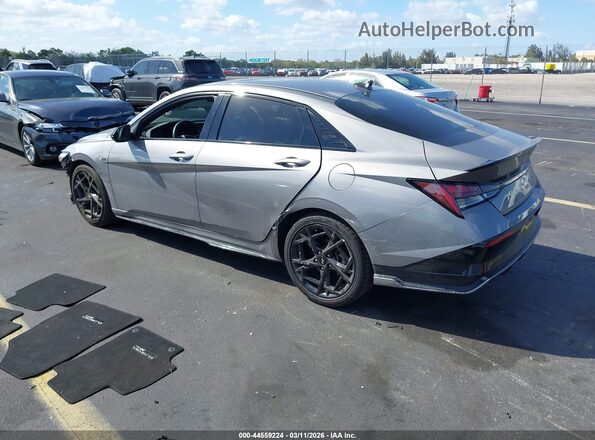 KMHLR4DF5RU810315 2024 HYUNDAI ELANTRA Gray უკანა მარცხენა
