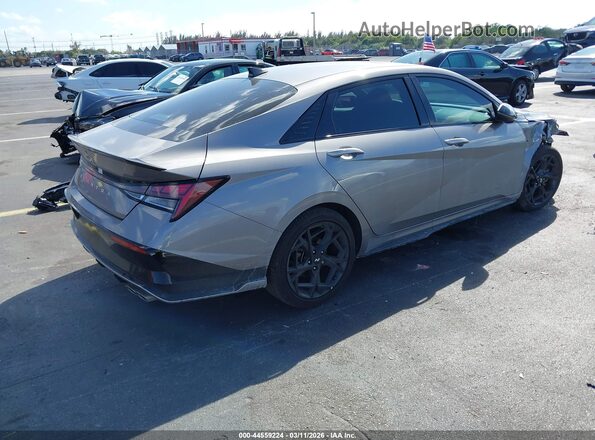 KMHLR4DF5RU810315 2024 HYUNDAI ELANTRA Gray უკანა მარჯვენა