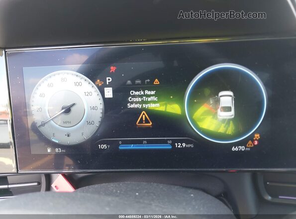 KMHLR4DF5RU810315 2024 HYUNDAI ELANTRA Gray უკანა სავარძლების ხედი