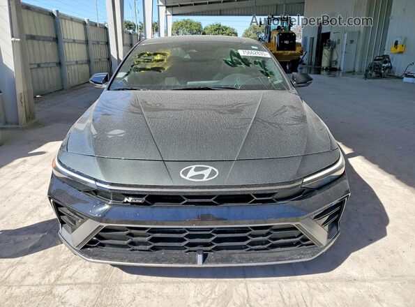 KMHLR4DF9RU795642 2024 HYUNDAI ELANTRA Gray Front view