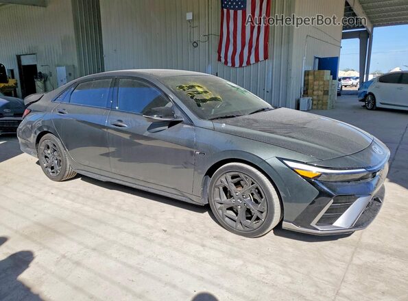 KMHLR4DF9RU795642 2024 HYUNDAI ELANTRA Gray Front right