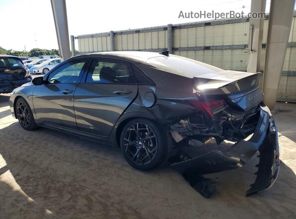 KMHLR4DF9RU795642 2024 HYUNDAI ELANTRA Gray Rear left
