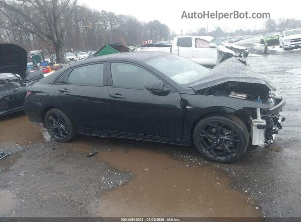 KMHLR4DF9SU864948 2025 HYUNDAI ELANTRA Черный Вид щитка приборов