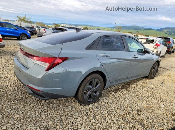 KMHLS4AG0MU189902 2021 HYUNDAI ELANTRA Gray უკანა მარჯვენა