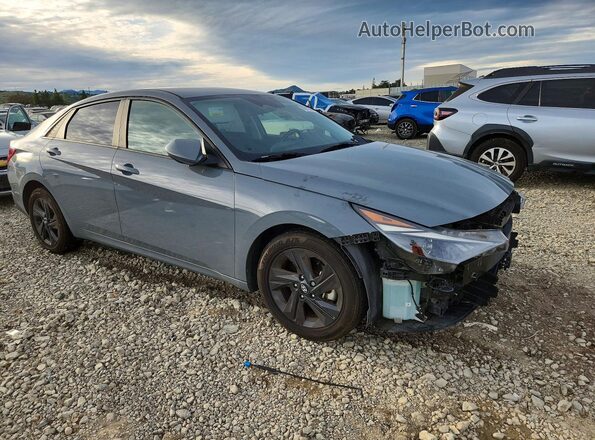 KMHLS4AG0MU189902 2021 HYUNDAI ELANTRA Gray წინა მარჯვენა
