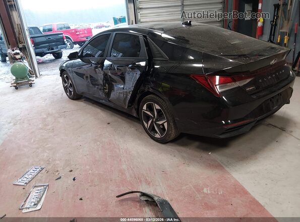 KMHLS4AG0PU557001 2023 HYUNDAI ELANTRA Black Tył lewy
