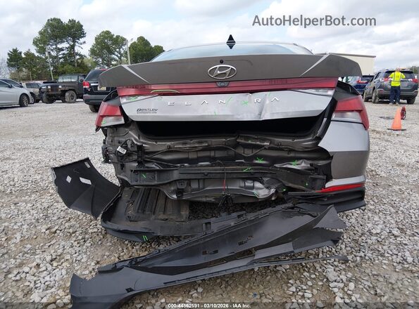 KMHLS4AG4MU211786 2021 HYUNDAI ELANTRA Silver წინა ხედი