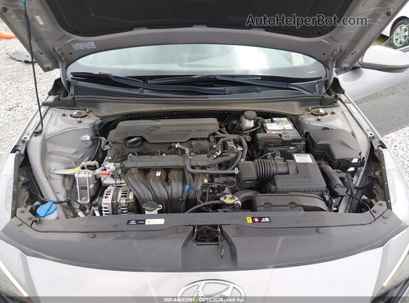 KMHLS4AG4MU211786 2021 HYUNDAI ELANTRA Silver უკანა ხედი