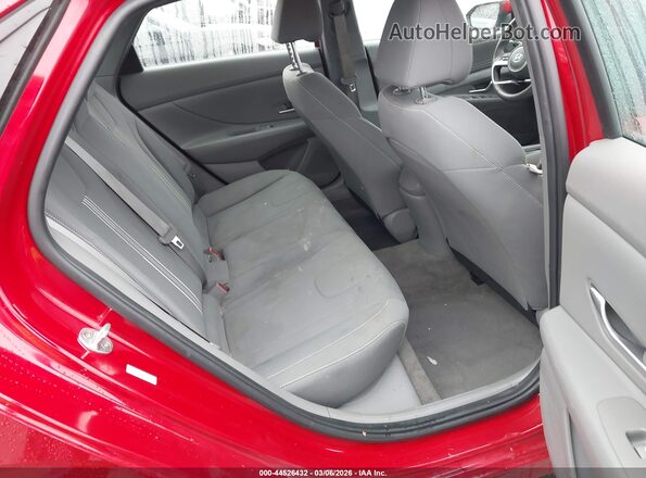 KMHLS4AG4NU293326 2022 HYUNDAI ELANTRA Red Вид наклейки з VIN-кодом