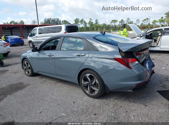KMHLS4AG5PU441101 2023 HYUNDAI ELANTRA Gray Հետևի ձախ