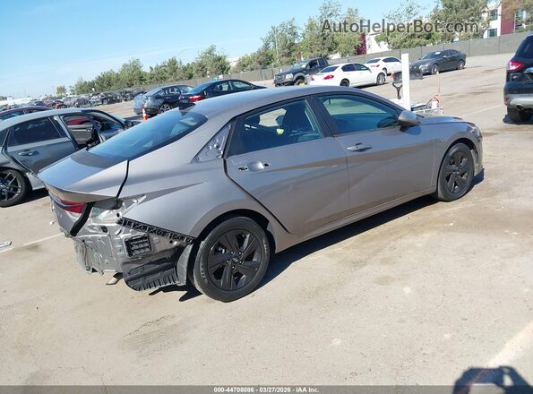 KMHLS4AG6MU210946 2021 HYUNDAI ELANTRA Gray Задня права чверть